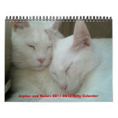 Jupiter en Kona's Kat Calender 2011-2012 Kalender (Hoes)