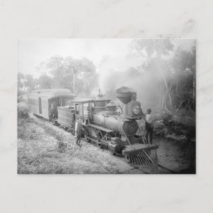 Jupiter en Lake Worth-spoorweg, 1897 Briefkaart
