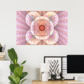 Jupiter en Mars per Martineau Poster (Thuiskantoor)