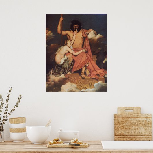 Jupiter en Thetis Poster (Keuken)