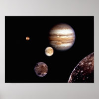 Jupiter en zijn Moons