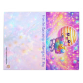 Jupiter et son bloc-notes de lunes (Devant)