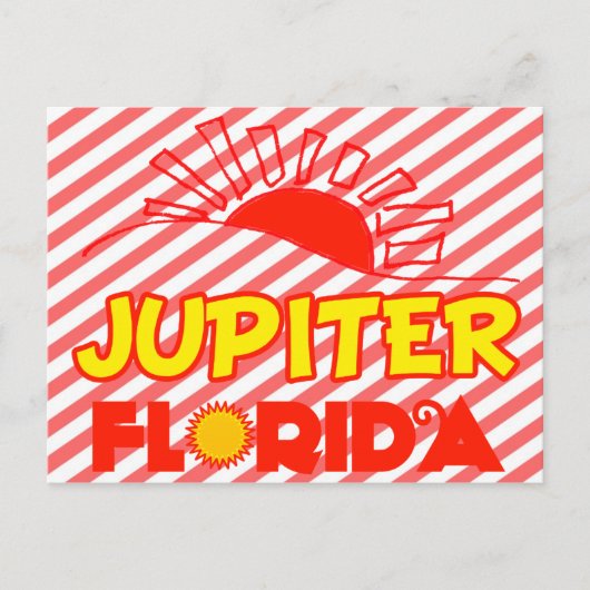 Jupiter, Florida Briefkaart (Voorkant)