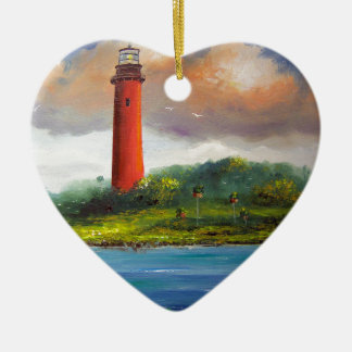 Jupiter Florida Lighthouse Keramisch Ornament