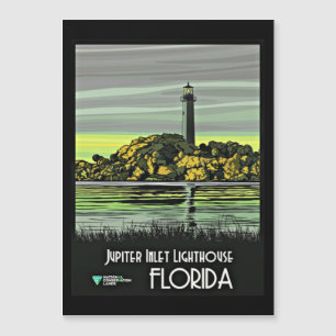 Jupiter, Florida vintage poster