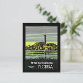 Jupiter, Florida vintage poster Briefkaart (Staand voorkant)