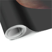 Jupiter Gas Giant Planet & Io Galilean Maan Cadeaupapier (Rol Hoek)