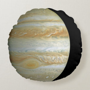 Jupiter Hemisphere Rond Kussen
