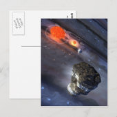 Jupiter Impact Briefkaart (Voorkant / Achterkant)