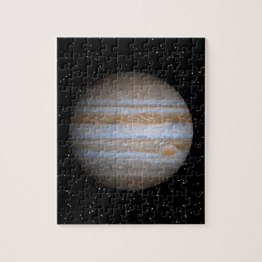 Jupiter in een Star Field - Puzzle Legpuzzel (Verticaal)