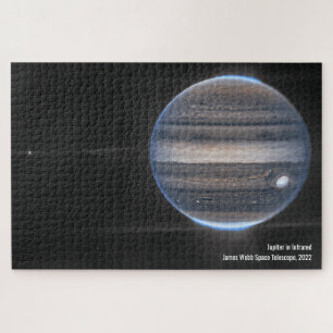 Jupiter in Infrarood, James Webb Space Telescope Legpuzzel