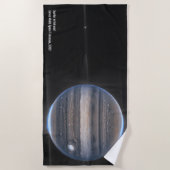 Jupiter in Infrarood, James Webb Space Telescope Strandlaken (Voorkant)