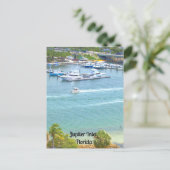 Jupiter Inlet, Floride sur une carte postale (Debout devant)