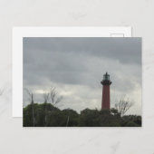 Jupiter Inlet Light, Florida Briefkaart (Voorkant / Achterkant)