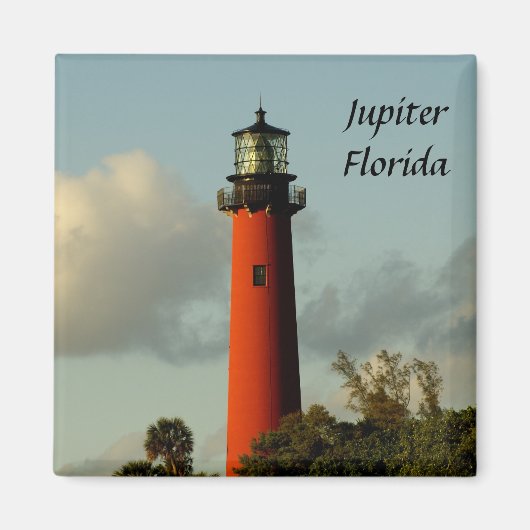Jupiter Inlet Lighthouse Magneet (Voorkant)