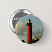Jupiter Inlet Lighthouse Ronde Button 5,7 Cm (Voorkant /achterkant)