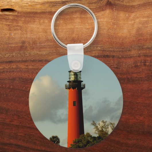 Jupiter Inlet Lighthouse Sleutelhanger (Voorkant)