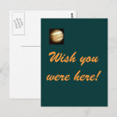 Jupiter- Je vous souhaite d'être ici carte postale (Devant / Derrière)