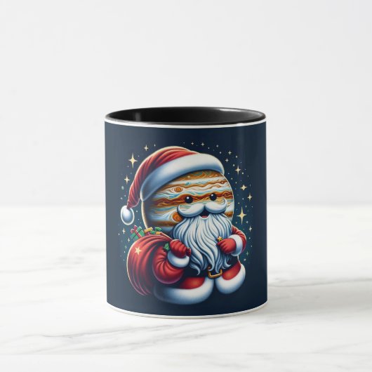 Jupiter Jolly Oude St. Nick Sinterklaas Astrologie Mok (Midden)