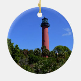 Jupiter Lighthouse als Keramisch Ornament