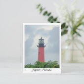 Jupiter Lighthouse Briefkaart (Staand voorkant)