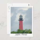 Jupiter Lighthouse Briefkaart (Voorkant / Achterkant)