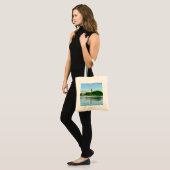 Jupiter Lighthouse Canvas tas (Voorkant (model))