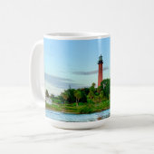 Jupiter Lighthouse Coffee Mok (Voorkant links)