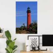 Jupiter Lighthouse IV Poster (Thuiskantoor)