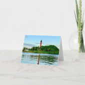 Jupiter Lighthouse Note Kaart (Voorkant)