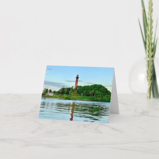 Jupiter Lighthouse Note Kaart (Voorkant)
