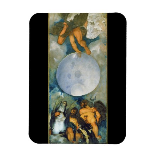 Jupiter Neptune en Pluto door Caravaggio in 1597 Magneet (Verticaal)