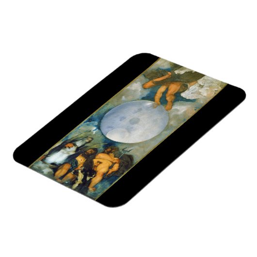 Jupiter Neptune en Pluto door Caravaggio in 1597 Magneet (Linkerzijde)