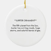 JUPITER-ORNAMENT KERAMISCH ORNAMENT (Achterkant)