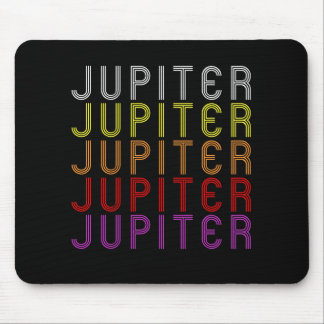 Jupiter Planeet Retro Vintage Astronomie T-Shirt Muismat