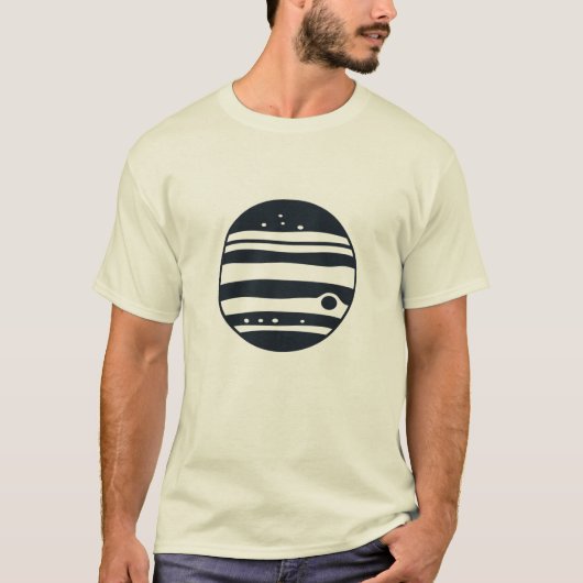 Jupiter Planet T-shirt (Voorkant)
