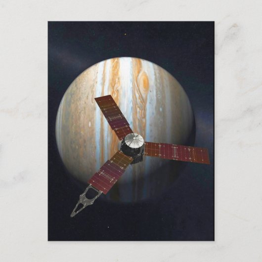 Jupiter Probe Briefkaart (Voorkant)