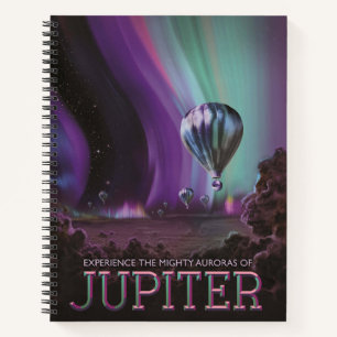 Jupiter Reizen door Hete Luchtballon Bighty Aurora Notitieboek
