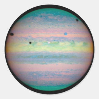 Jupiter Ronde Sticker