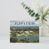 Jupiter, Schilderachtig foto van Florida Briefkaart (Staand voorkant)