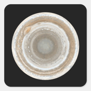 Jupiter Vierkante Sticker