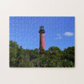 Jupiter vuurtoren in Jupiter Florida Legpuzzel (Horizontaal)