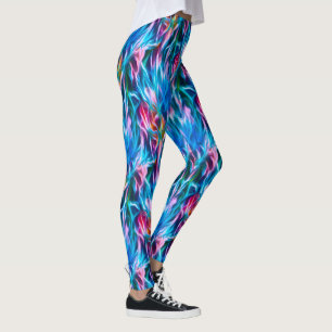 Jupiteriaanse Nachtflora in de schemering Leggings