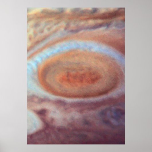 Jupiter's Great Red Spot (1995, WFPC2) Poster (Voorkant)