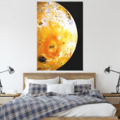 Jupiter's maan Io Canvas Afdruk (Insitu (Slaapkamer))