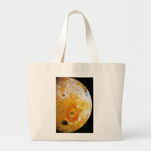 Jupiter's maan Io Grote Tote Bag (Voorkant)