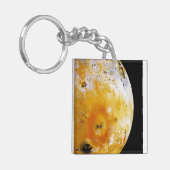 Jupiter's maan Io Sleutelhanger (Voorkant Links)