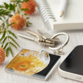 Jupiter's maan Io Sleutelhanger (Voorkant Rechts)