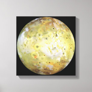 Jupiter's maan Lo Canvas Afdruk