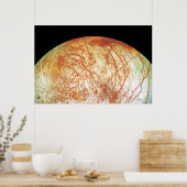 Jupiter's Moon Europa Poster (Keuken)